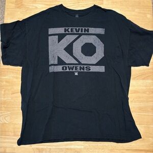 Kevin Owens KO Logo Unisex Black WWE T-Shirt